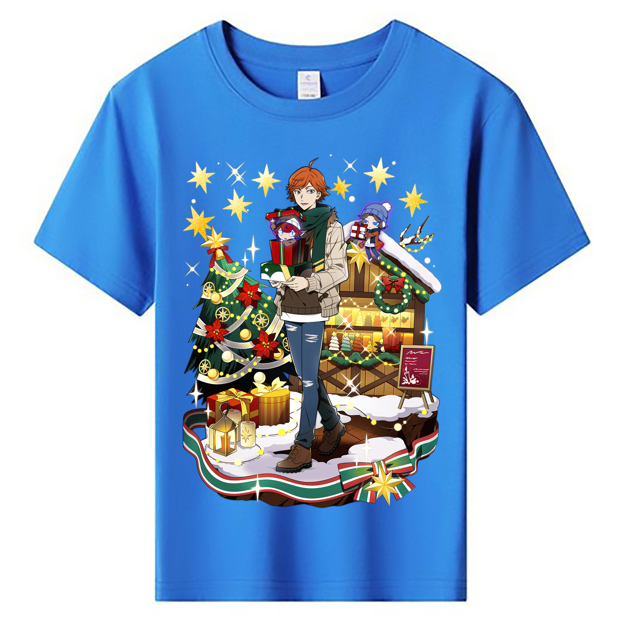 （画像用） 文豪ストレイドッグス Bungo Stray Dogs 綿100％キッズTシャツ（フロントプリント）